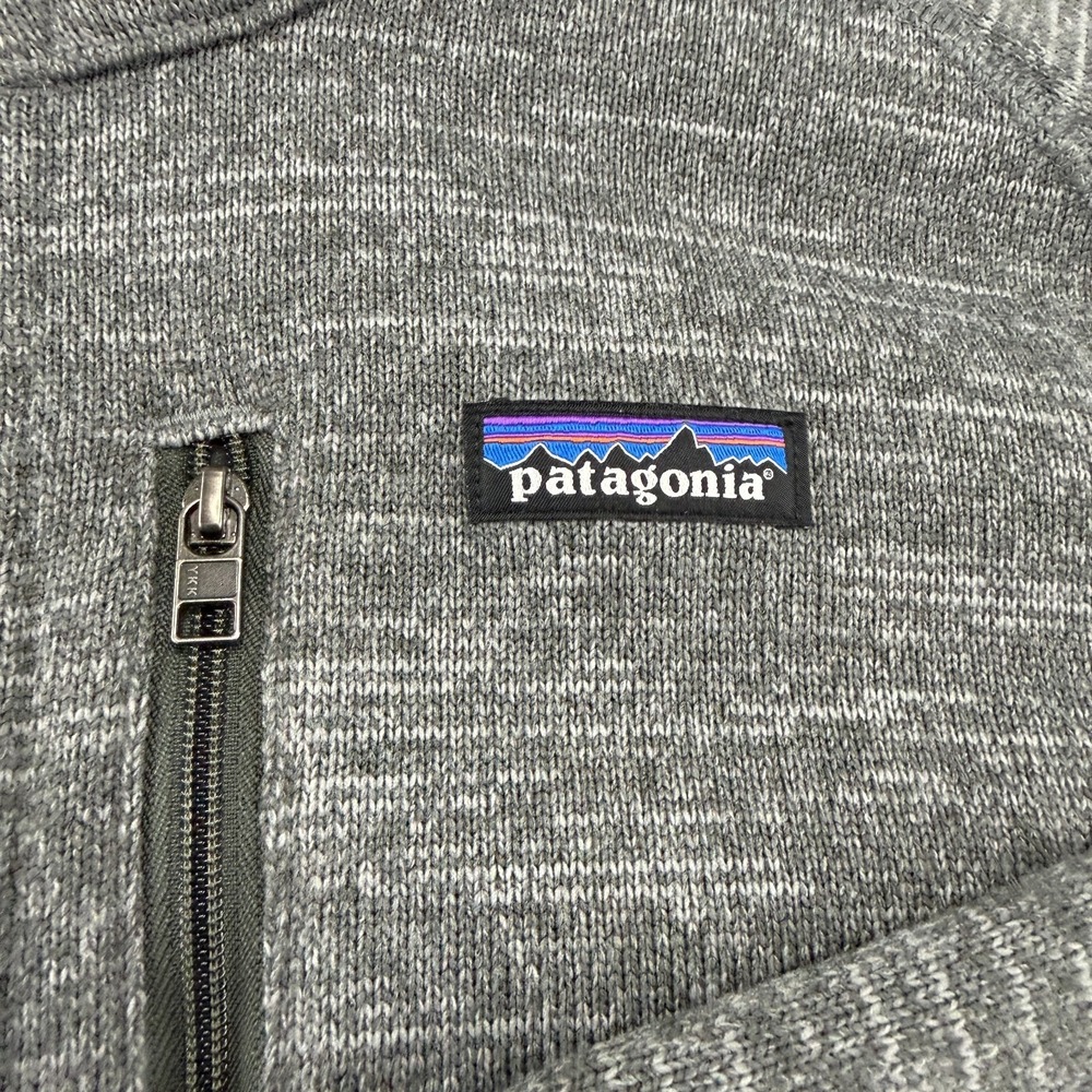 Patagonia Better Sweater Mens Large Gray Full Zip Fleece Long Sleeve Outdoor - Picture 3 of 11
